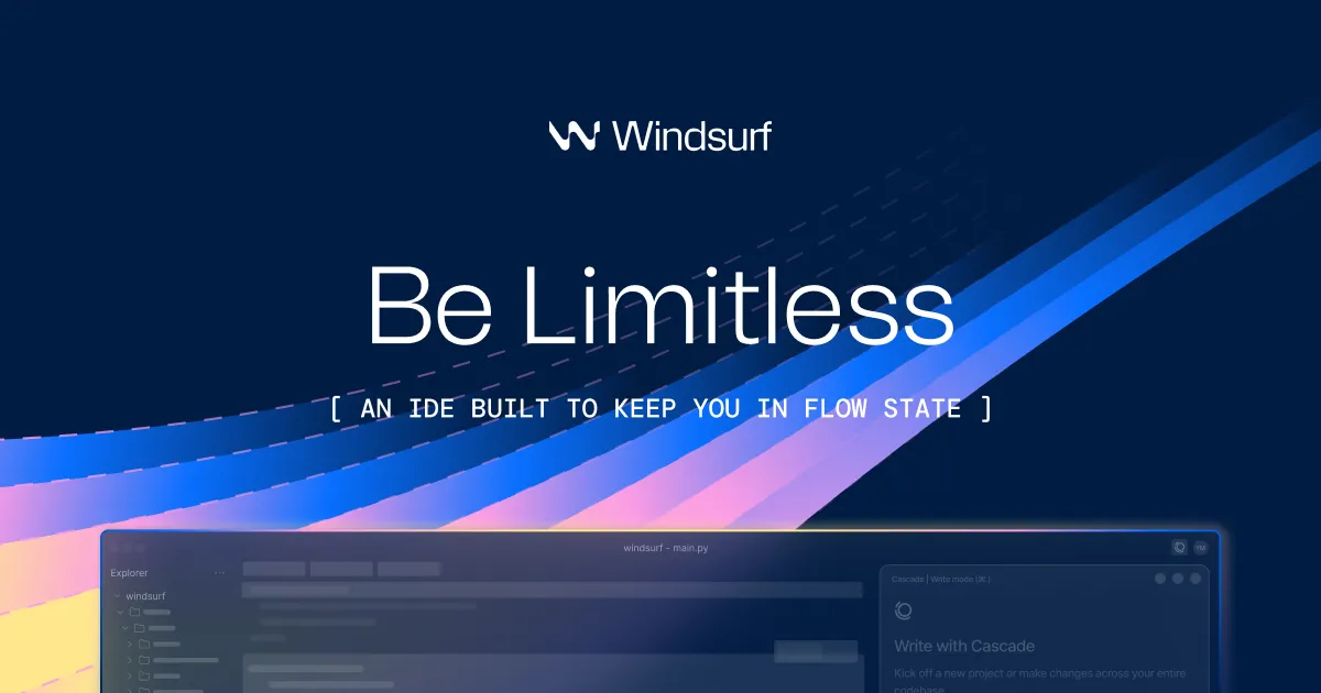 Windsurf 登录页面